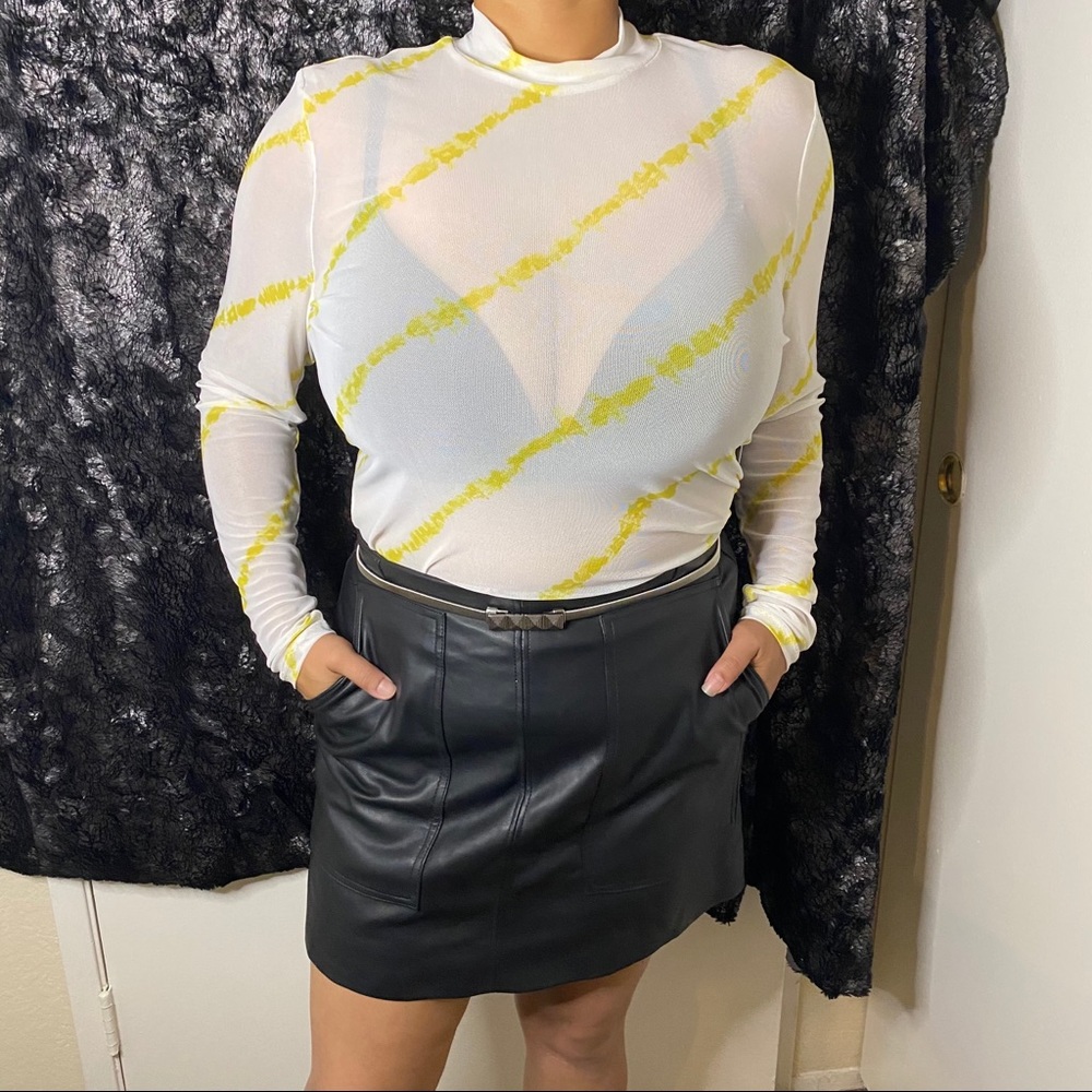 Vylette See through long sleeve shirt 2XL